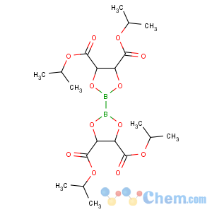 CAS No:480438-21-9 dipropan-2-yl<br />(4S,5S)-2-[(4S,5S)-4,5-bis(propan-2-yloxycarbonyl)-1,3,<br />2-dioxaborolan-2-yl]-1,3,2-dioxaborolane-4,5-dicarboxylate