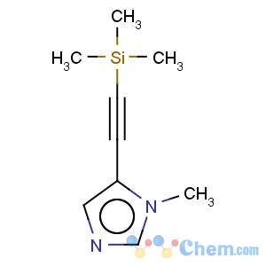 CAS No:480439-45-0 1H-Imidazole,1-methyl-5-[2-(trimethylsilyl)ethynyl]-