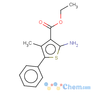 CAS No:4815-38-7 3-Thiophenecarboxylicacid, 2-amino-4-methyl-5-phenyl-, ethyl ester