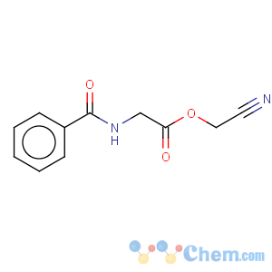 CAS No:4816-94-8 Glycine, N-benzoyl-,cyanomethyl ester