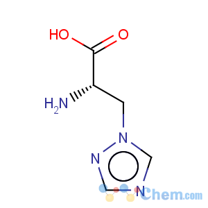 CAS No:4819-36-7 1H-1,2,4-Triazole-1-propanoicacid, a-amino-, (aS)-