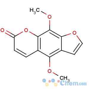 CAS No:482-27-9 4,9-dimethoxyfuro[3,2-g]chromen-7-one