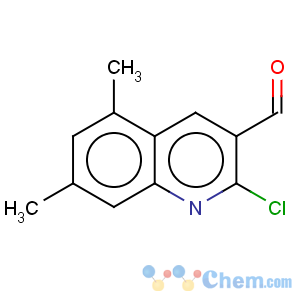 CAS No:482639-32-7 2-chloro-5,7-dimethyl-3-quinolinecarbaldehyde