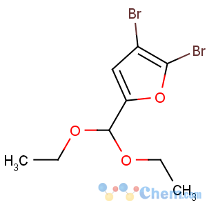 CAS No:4828-13-1 2,3-dibromo-5-(diethoxymethyl)furan