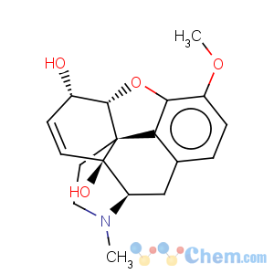 CAS No:4829-46-3 Morphinan-6,14-diol,7,8-didehydro-4,5-epoxy-3-methoxy-17-methyl-, (5a,6a)-