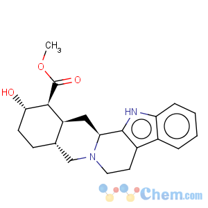 CAS No:483-10-3 Yohimban-16-carboxylicacid, 17-hydroxy-, methyl ester, (16b,17a)-