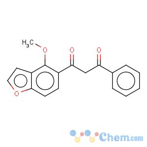 CAS No:484-33-3 1,3-Propanedione,1-(4-methoxy-5-benzofuranyl)-3-phenyl-