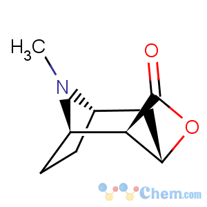 CAS No:484-93-5 8-Azabicyclo[3.2.1]oct-2-ene-2-carboxylicacid, 8-methyl-, (1R,5S)-