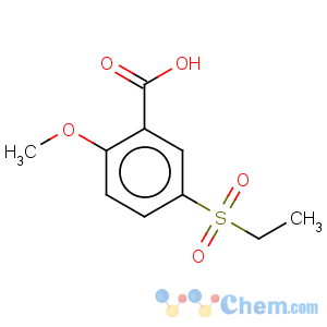 CAS No:4840-63-5 2-Methoxy-5-(ethylsulfonyl)benzoic acid