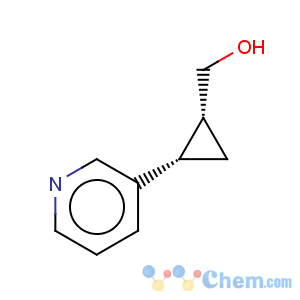 CAS No:484654-44-6 cyclopropanemethanol, 2-(3-pyridinyl)-, (1r,2s)-rel- (9ci)
