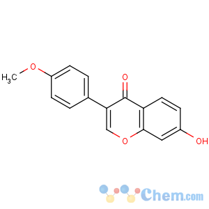 CAS No:485-72-3 7-hydroxy-3-(4-methoxyphenyl)chromen-4-one