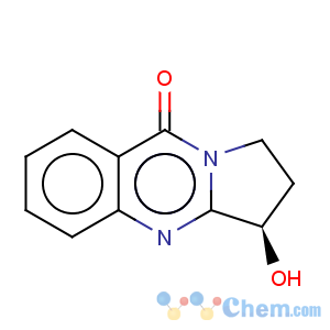 CAS No:486-64-6 Pyrrolo[2,1-b]quinazolin-9(1H)-one,2,3-dihydro-3-hydroxy-, (3S)-