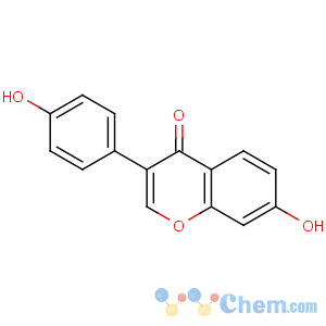 CAS No:486-66-8 7-hydroxy-3-(4-hydroxyphenyl)chromen-4-one