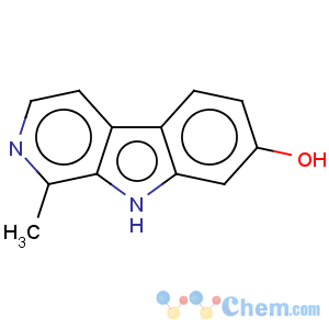 CAS No:487-03-6 9H-Pyrido[3,4-b]indol-7-ol,1-methyl-