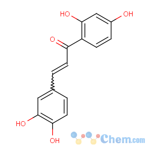 CAS No:487-52-5 (E)-1-(2,4-dihydroxyphenyl)-3-(3,4-dihydroxyphenyl)prop-2-en-1-one