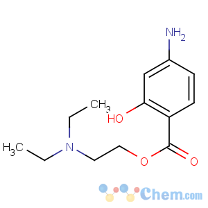 CAS No:487-53-6 2-(diethylamino)ethyl 4-amino-2-hydroxybenzoate