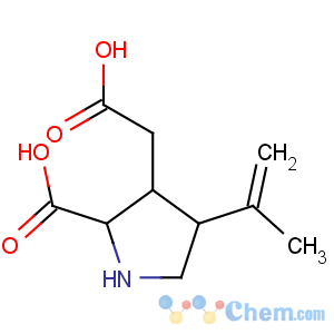 CAS No:487-79-6 3-Pyrrolidineaceticacid, 2-carboxy-4-(1-methylethenyl)-, (2S,3S,4S)-