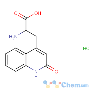CAS No:4876-14-6 2-amino-3-(2-oxo-1H-quinolin-4-yl)propanoic acid
