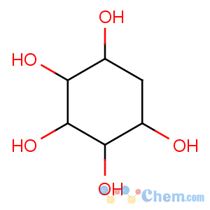 CAS No:488-73-3 (1R,2S,4S,5R)-cyclohexane-1,2,3,4,5-pentol