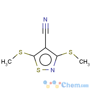 CAS No:4886-13-9 4-Isothiazolecarbonitrile,3,5-bis(methylthio)-