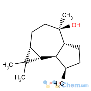 CAS No:489-41-8 1H-Cycloprop[e]azulen-4-ol,decahydro-1,1,4,7-tetramethyl-, (1aR,4R,4aR,7R,7aS,7bS)-