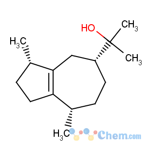 CAS No:489-86-1 5-Azulenemethanol,1,2,3,4,5,6,7,8-octahydro-a,a,3,8-tetramethyl-, (3S,5R,8S)-