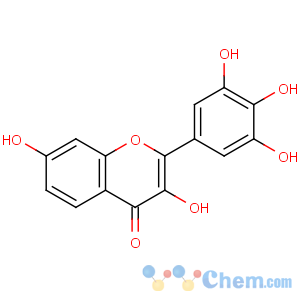 CAS No:490-31-3 3,7-dihydroxy-2-(3,4,5-trihydroxyphenyl)chromen-4-one