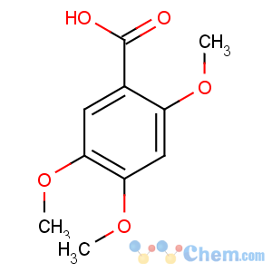 CAS No:490-64-2 2,4,5-trimethoxybenzoic acid