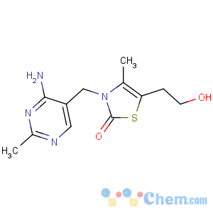 CAS No:490-82-4 2(3H)-Thiazolone,3-[(4-amino-2-methyl-5-pyrimidinyl)methyl]-5-(2-hydroxyethyl)-4-methyl-