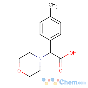 CAS No:490026-98-7 2-(4-methylphenyl)-2-morpholin-4-ylacetic acid