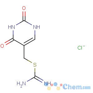 CAS No:4905-70-8 Carbamimidothioicacid, (1,2,3,4-tetrahydro-2,4-dioxo-5-pyrimidinyl)methyl ester,monohydrochloride (9CI)
