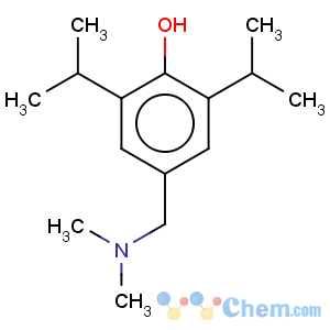 CAS No:4918-95-0 Phenol,4-[(dimethylamino)methyl]-2,6-bis(1-methylethyl)-