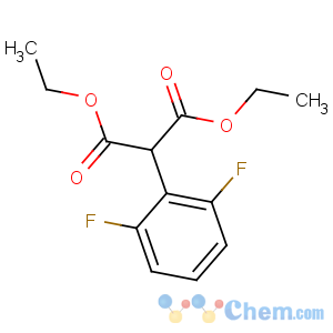 CAS No:491860-05-0 diethyl 2-(2,6-difluorophenyl)propanedioate