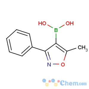 CAS No:491876-01-8 (5-methyl-3-phenyl-1,2-oxazol-4-yl)boronic acid