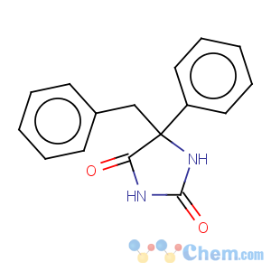CAS No:4927-43-9 5-benzyl-5-phenylimidazolidine-2,4-dione