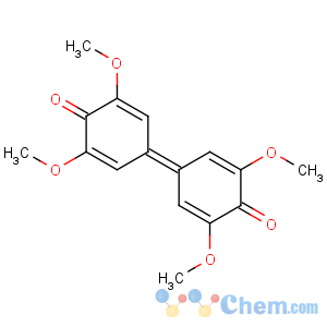 CAS No:493-74-3 4-(3,5-dimethoxy-4-oxocyclohexa-2,5-dien-1-ylidene)-2,<br />6-dimethoxycyclohexa-2,5-dien-1-one