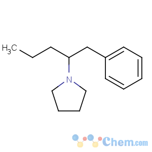 CAS No:493-92-5 1-(1-phenylpentan-2-yl)pyrrolidine