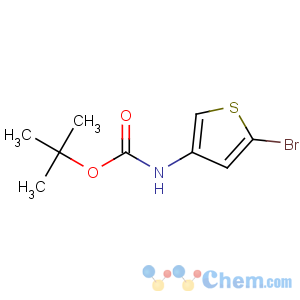 CAS No:494833-75-9 tert-butyl N-(5-bromothiophen-3-yl)carbamate