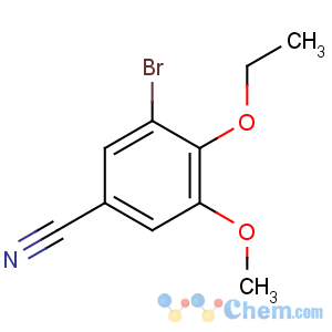 CAS No:495396-35-5 3-bromo-4-ethoxy-5-methoxybenzonitrile