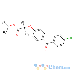 CAS No:49562-28-9 propan-2-yl 2-[4-(4-chlorobenzoyl)phenoxy]-2-methylpropanoate
