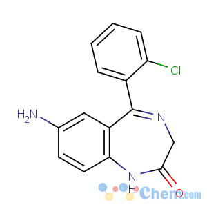 CAS No:4959-17-5 2H-1,4-Benzodiazepin-2-one,7-amino-5-(2-chlorophenyl)-1,3-dihydro-