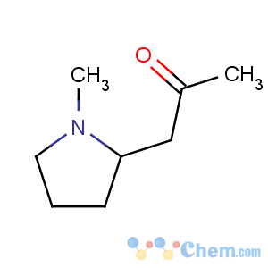 CAS No:496-49-1 2-Propanone,1-[(2R)-1-methyl-2-pyrrolidinyl]-