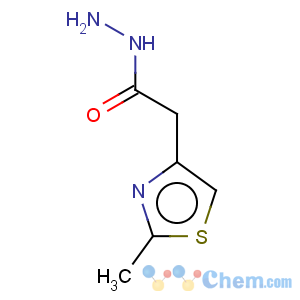 CAS No:496057-29-5 4-Thiazoleacetic acid,2-methyl-, hydrazide