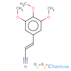 CAS No:49621-49-0 2-Propenenitrile,3-(3,4,5-trimethoxyphenyl)-