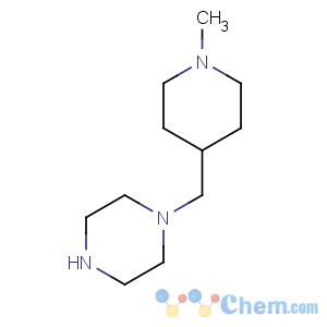 CAS No:496808-04-9 1-[(1-methylpiperidin-4-yl)methyl]piperazine