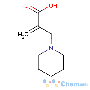 CAS No:4969-03-3 2-(piperidin-1-ylmethyl)prop-2-enoic acid