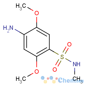CAS No:49701-24-8 4-amino-2,5-dimethoxy-N-methylbenzenesulfonamide
