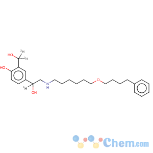 CAS No:497063-94-2 salmeterol-d3 (3-hydroxymethyl-d2, alpha-d1)