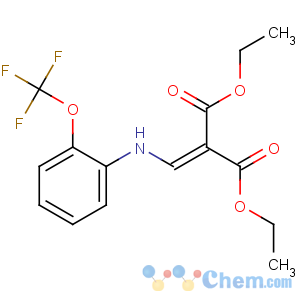 CAS No:49713-41-9 diethyl 2-[[2-(trifluoromethoxy)anilino]methylidene]propanedioate