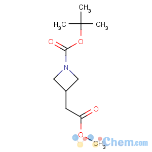 CAS No:497160-14-2 3-Azetidineaceticacid, 1-[(1,1-dimethylethoxy)carbonyl]-, methyl ester